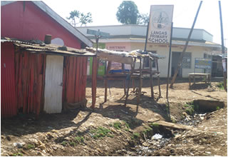 The schools feeding programme is mainly centred on the slum areas