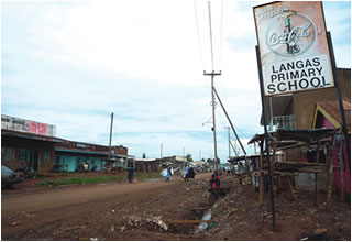 The schools feeding programme is mainly centred on the slum areas